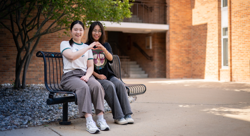 International Students Sitting In FYS
